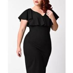 Unique Vintage Sophia wiggle dress (knit) sz small